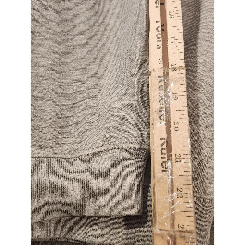 Polo Ralph Lauren Sweatshirt Mens XL Gray Bear USA Flag Basketball Fleece Lined‎